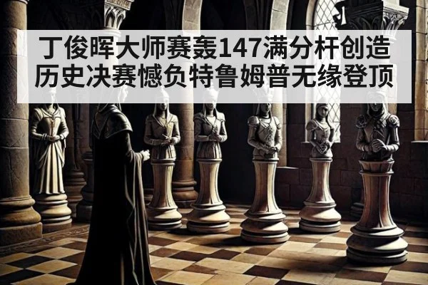 丁俊晖大师赛轰147满分杆创造历史决赛憾负特鲁姆普无缘登顶